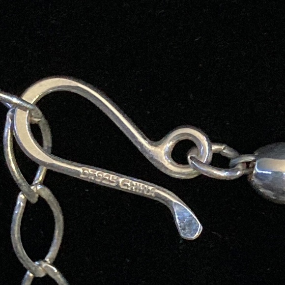 Jay King Sterling Amethyst Red Coral Turquoise Cross Beaded Necklace 10” - Picture 2 of 4